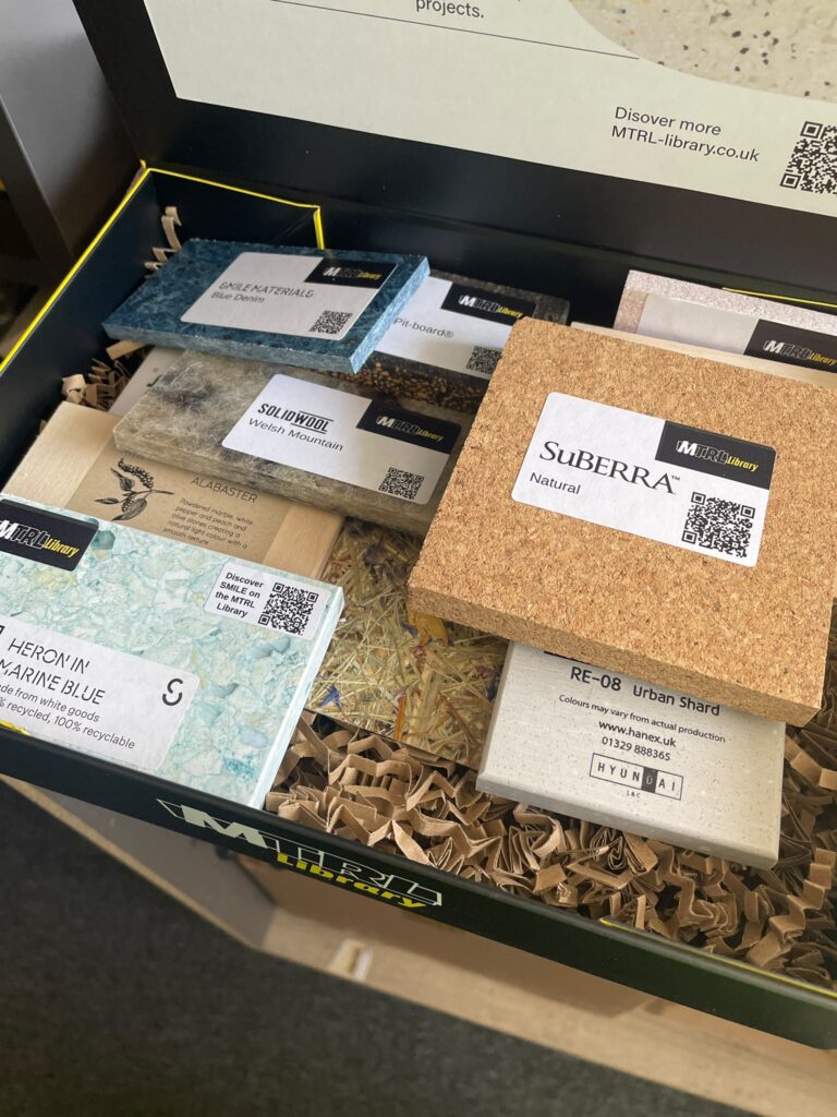 MTRL Library sample box