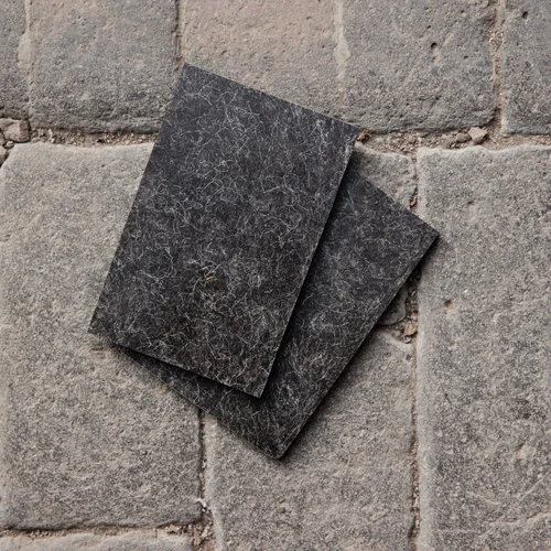 Solidwool sample with black wool