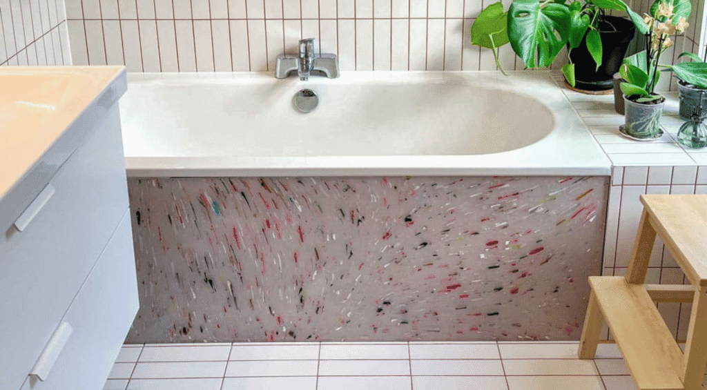 Spectra_smile_materials_bathroom_install