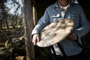 solidwool being make into furniture in the Welsh mountains